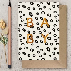 Best Katie Leamon Baby Greeting Card