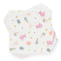 Discount Sugar Paper Birthday Cocktail Napkin Set (20pcs)