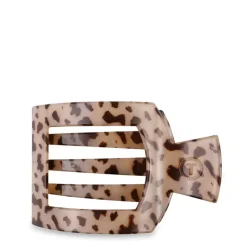 Clearance TELETIES Blonde Tortoise Flat Square Clip