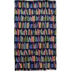 Sale RIFLE PAPER CO. Bookshelf Fleece Blanket