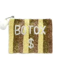 Clearance La Chic Designs Botox $ Beaded Coin Pouch