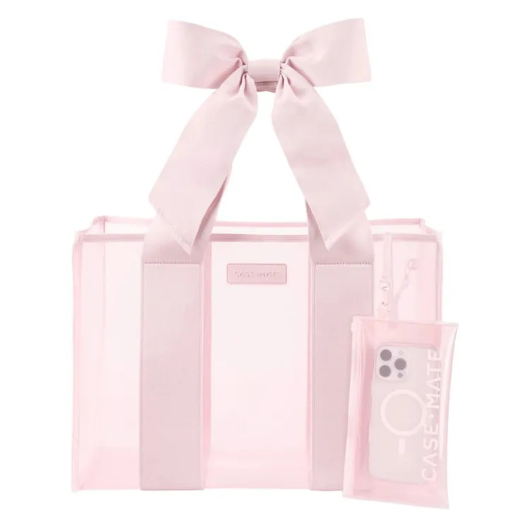 Hot Case-Mate Bow Beach Tote w/ Phone Pouch