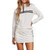 New Barefoot Dreams Butterchic Half Zip MarinePearl