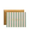 Sale RIFLE PAPER CO. Cabana Stripe Birthday Card