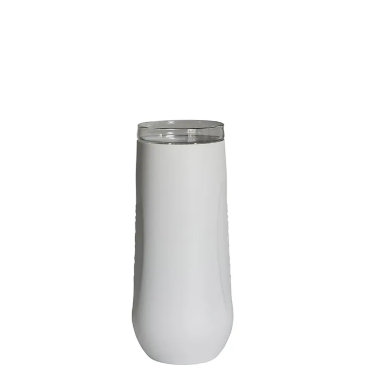 New Vinglacé Champagne Flute - White