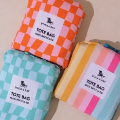 Best DOCK & BAY Check Mate Foldaway Tote Bag