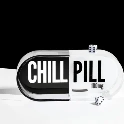 Hot Tart by Taylor Chill Pill Tray - Black & White
