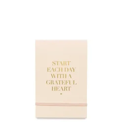 Fashion Sugar Paper Concealed Pale Pink Notepad - Grateful Heart
