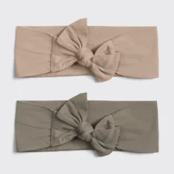 Clearance KITSCH Cotton Adjustable Headbands - 2pc