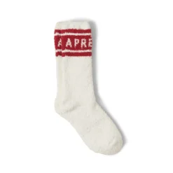 New Barefoot Dreams CozyChic® Apres Ski Socks RedLake