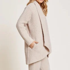 Best Barefoot Dreams CozyChic® Honeycomb Shawl Cardigan