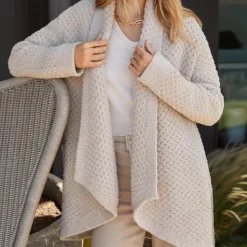 Best Barefoot Dreams CozyChic® Honeycomb Shawl Cardigan