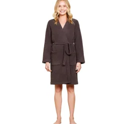 Clearance Barefoot Dreams CozyChic Solid Robe WillowJavaStone