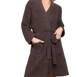 Clearance Barefoot Dreams CozyChic Solid Robe WillowJavaStone