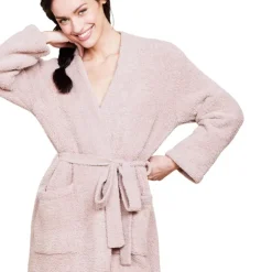 Clearance Barefoot Dreams CozyChic Solid Robe WillowJavaStone