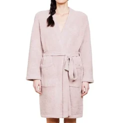 Clearance Barefoot Dreams CozyChic Solid Robe WillowJavaStone