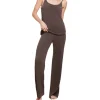 New Barefoot Dreams CozyChic Ultra Lite® Ribbed Lounge Pant JavaPearl