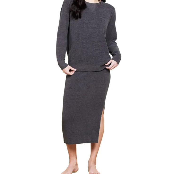 Outlet Barefoot Dreams CozyChic Ultra Lite® Ribbed Midi Skirt