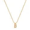 Sale Tai Rittichai CZ Initial Necklace ABCDEHJKLMNPRSTW