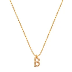 Sale Tai Rittichai CZ Initial Necklace ABCDEHJKLMNPRSTW