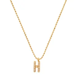 Sale Tai Rittichai CZ Initial Necklace ABCDEHJKLMNPRSTW