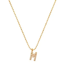 Sale Tai Rittichai CZ Initial Necklace ABCDEHJKLMNPRSTW