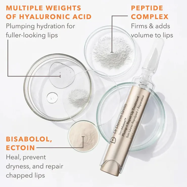Hot DR DENNIS GROSS Derminfusions Plump + Repair Lip Treatment