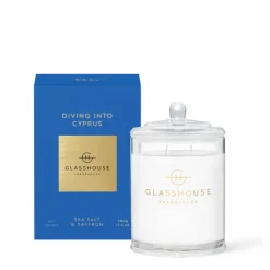 Best GLASSHOUSE FRAGRANCES Diving into Cyprus Candle