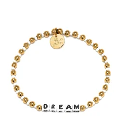 Outlet Little Words Project Dream Waterproof Gold Bracelet