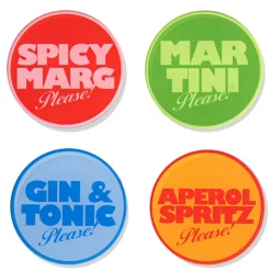 Discount Tart by Taylor Drinks on Me Coaster Set