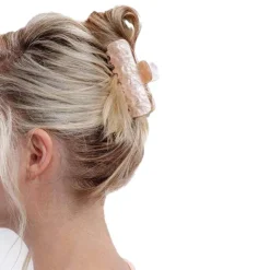 Hot KITSCH Eco-Friendly Marble Claw Clip - Blonde