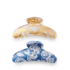 Sale RIFLE PAPER CO. English Rose Claw Clip Duo