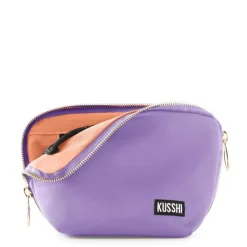 Hot Kusshi Everyday Makeup Bag Bubble Gum PinkKelly GreenBlackCandy Apple RedGarnetJadePeach FuzzLavender