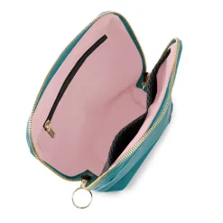 Hot Kusshi Everyday Makeup Bag Bubble Gum PinkKelly GreenBlackCandy Apple RedGarnetJadePeach FuzzLavender