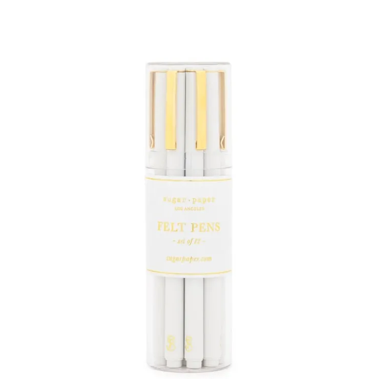 Online Sugar Paper Felt Pen Set (12pc)