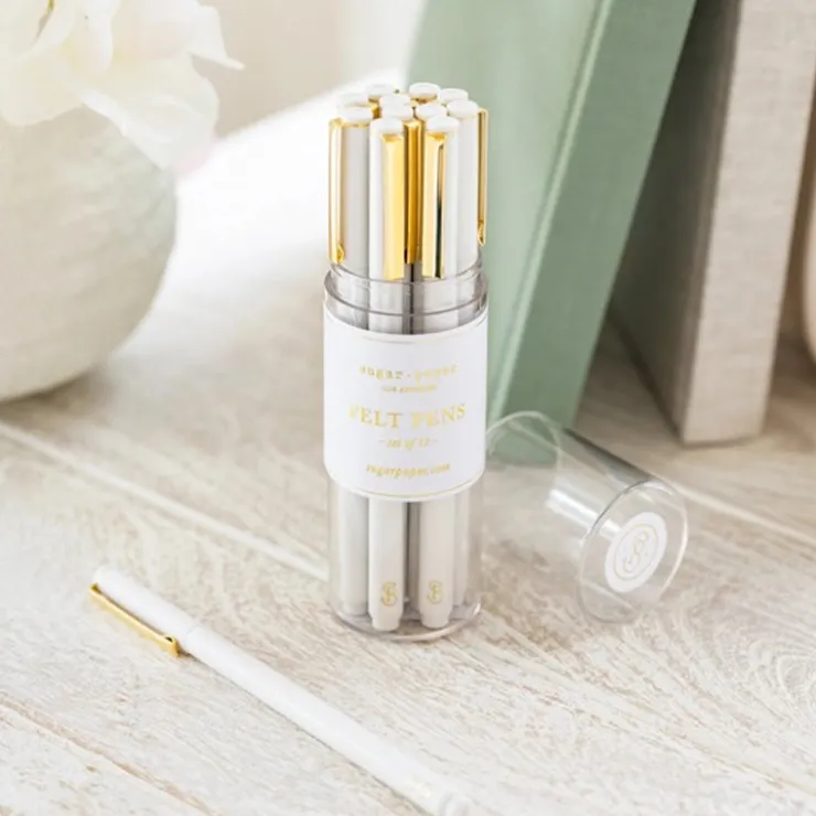 Online Sugar Paper Felt Pen Set (12pc)