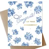 Clearance Abigail Jayne Design French Blue Engagement Card