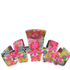 Clearance TELETIES Fuchsia Dream Classic Hair Clip