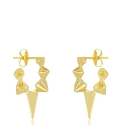 Clearance Melinda Maria Gabriella Spiked Hoop Earrings