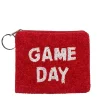 Sale La Chic Designs Game Day Beaded Coin Pouch