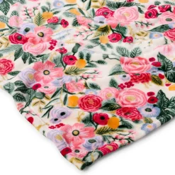 New RIFLE PAPER CO. Garden Party Fleece Blanket