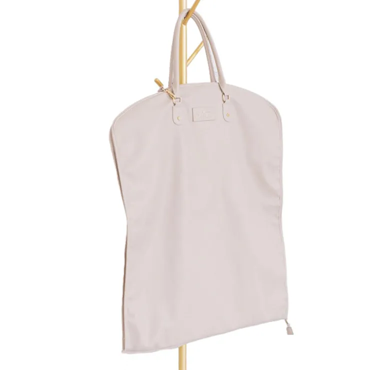 New Hollis Glam Garment Bag Hot PinkMetallic BlushNude