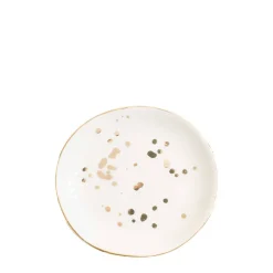 Clearance SWEET WATER DECOR Gold Speckled Jewelry Dish