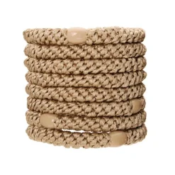 Best L. Erickson Grab & Go Ponytail Holders - Set of 8 BeigeBlackCamelClassicEspressoIvoryMochaNeutralWhite Chocolate