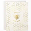 Best Antiquaria Happy Bee-Day Greeting Card