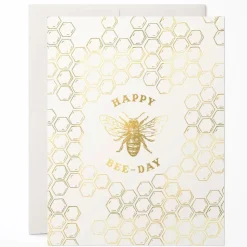 Best Antiquaria Happy Bee-Day Greeting Card
