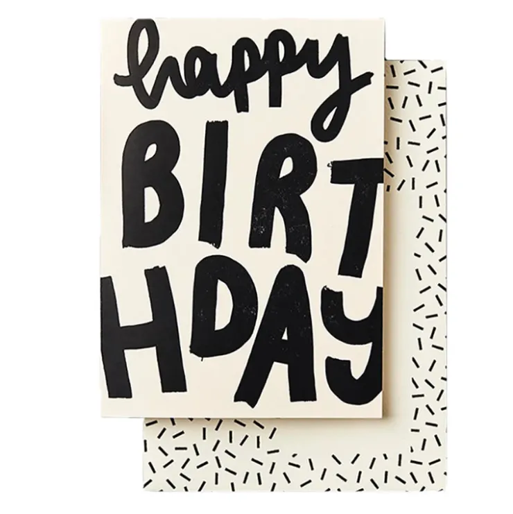 Fashion Katie Leamon Happy Birthday Greeting Card