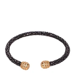 Discount BUDHAGIRL Iman Stingray Cuff Black