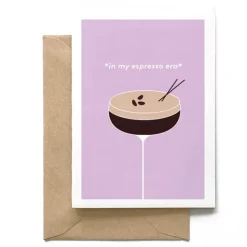 Sale Spaghetti & Meatballs In My Espresso Era Card