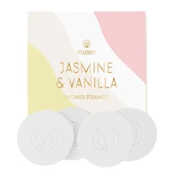 New MUSEE BATH Jasmine & Vanilla Shower Steamers